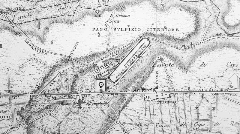 map of circus maxentius