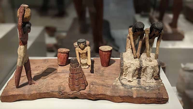 egypt bread making turin egyptian museum italy