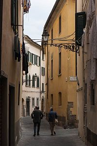 enclosed street pistoia