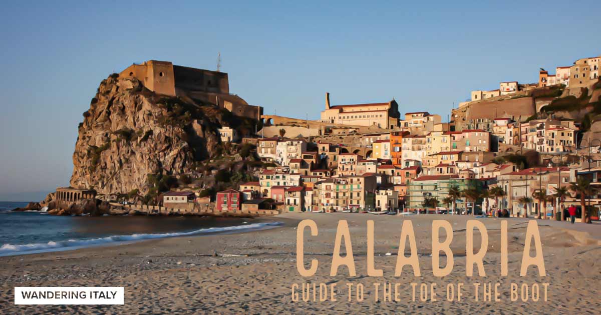 Calabria Cities Map And Travel Guide Wandering Italy