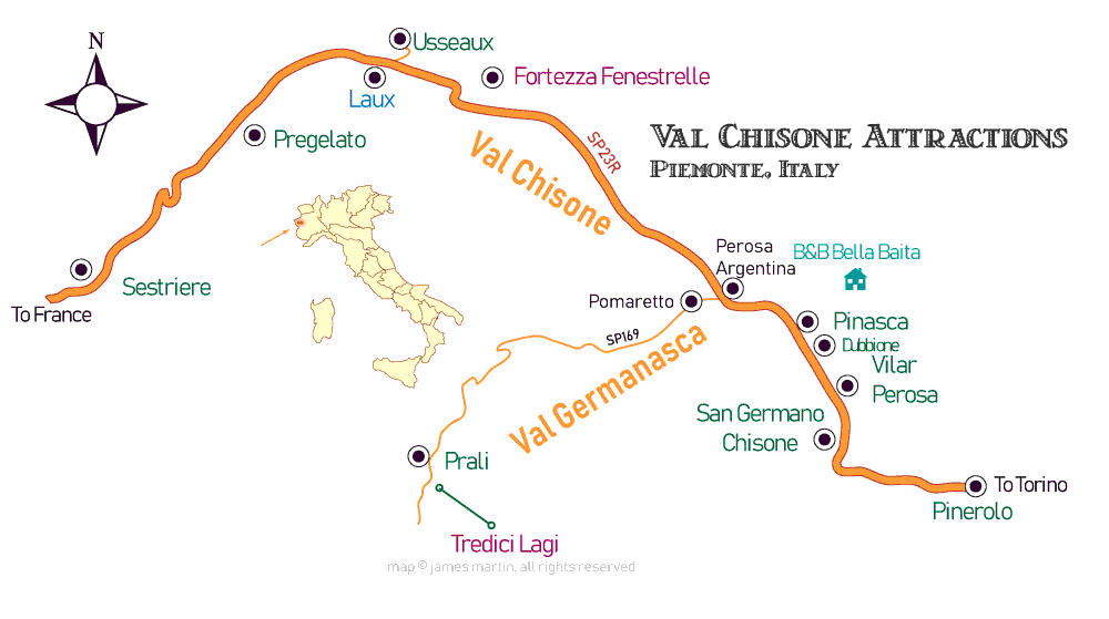 val chisone map